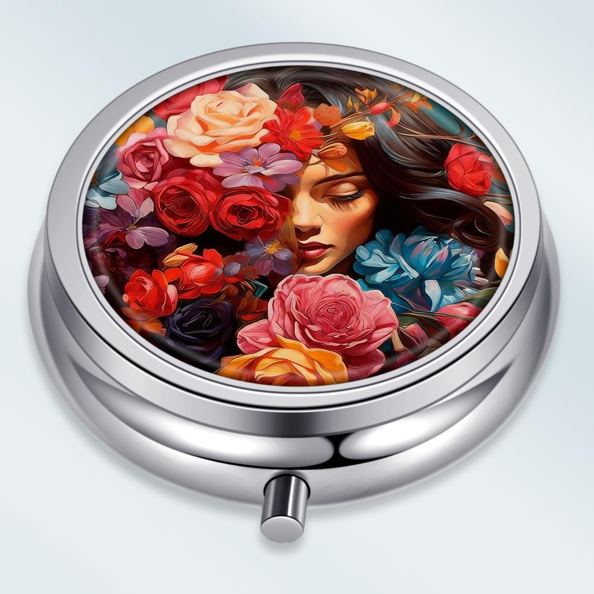 Portable Pill Box with 3 Compartments, Mini Metal Medicine Organizer Case, Cute Printed Pill Container for Vitamins, Pills, Jewelry, Travel, Daily Use разноцветный
Portable Pill Box with 3 Compartments, Mini Metal Medicine Organizer Case, Cute Printed Pill Container for Vitamins, Pills, Jewelry, Travel, Daily Use разноцветный