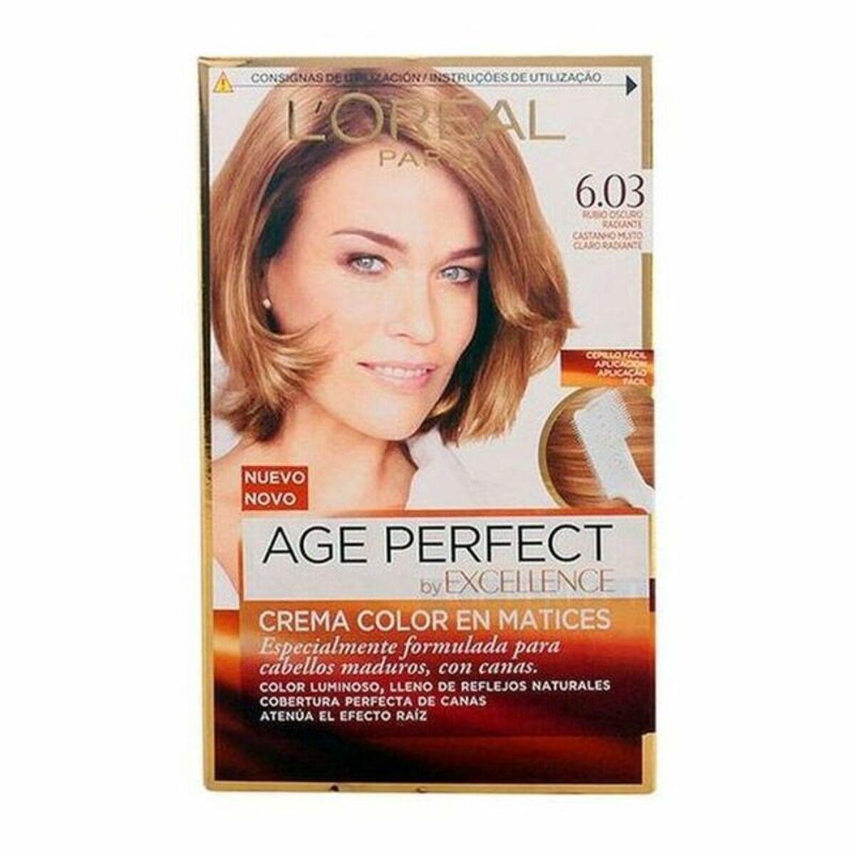 Перманентный антивозрастной краситель Excellence Age Perfect от L Oreal Make Up Dark Blonde
Перманентный антивозрастной краситель Excellence Age Perfect от L Oreal Make Up Dark Blonde