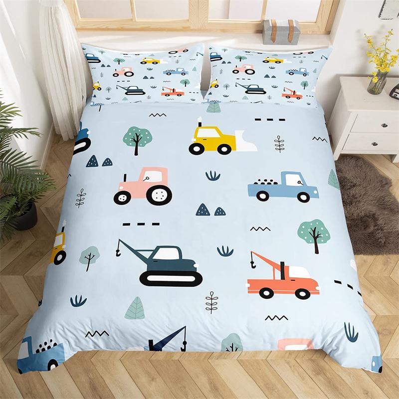 Kids Excavator Duvet Cover Set Twin Boys Equipment Trucks King Bedding Set Microfiber Construction Site Vehicle Car Quilt Cover EU Single(135*200cm)3pcs
Kids Excavator Duvet Cover Set Twin Boys Equipment Trucks King Bedding Set Microfiber Construction Site Vehicle Car Quilt Cover EU Single(135*200cm)3pcs