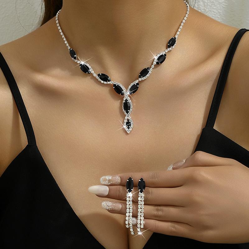 Комплект ожерелья/Дизайн ожерелья и серег Изысканный/Смешение цветов/Красный/Синий/Серебристый и другие варианты
Комплект ожерелья/Дизайн ожерелья и серег Изысканный/Смешение цветов/Красный/Синий/Серебристый и другие варианты