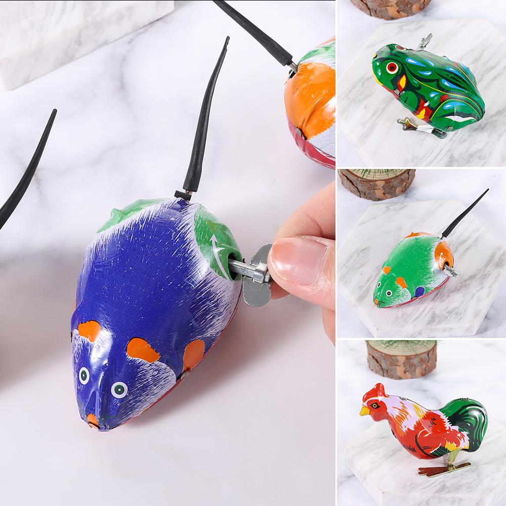 Образовательный детский подарок, классическая железная Заводная игрушка, петух, мышь, кролик, прыгающая лягушка, ретро-игрушка
Образовательный детский подарок, классическая железная Заводная игрушка, петух, мышь, кролик, прыгающая лягушка, ретро-игрушка