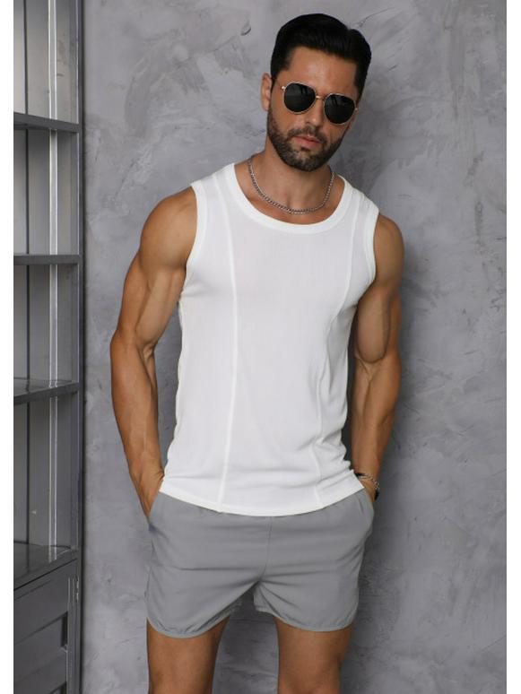 Мужская быстросохнущая дышащая майка без рукавов для летних видов спорта и повседневного фитнеса L
Мужская быстросохнущая дышащая майка без рукавов для летних видов спорта и повседневного фитнеса L