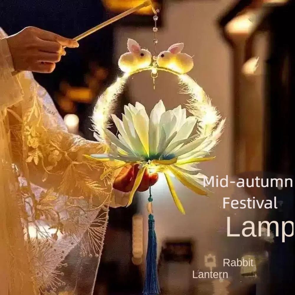 Glowing Handheld Rabbit Lantern DIY Material Bag Light-Up Butterfly Lantern Photography Props Style7
Glowing Handheld Rabbit Lantern DIY Material Bag Light-Up Butterfly Lantern Photography Props Style7