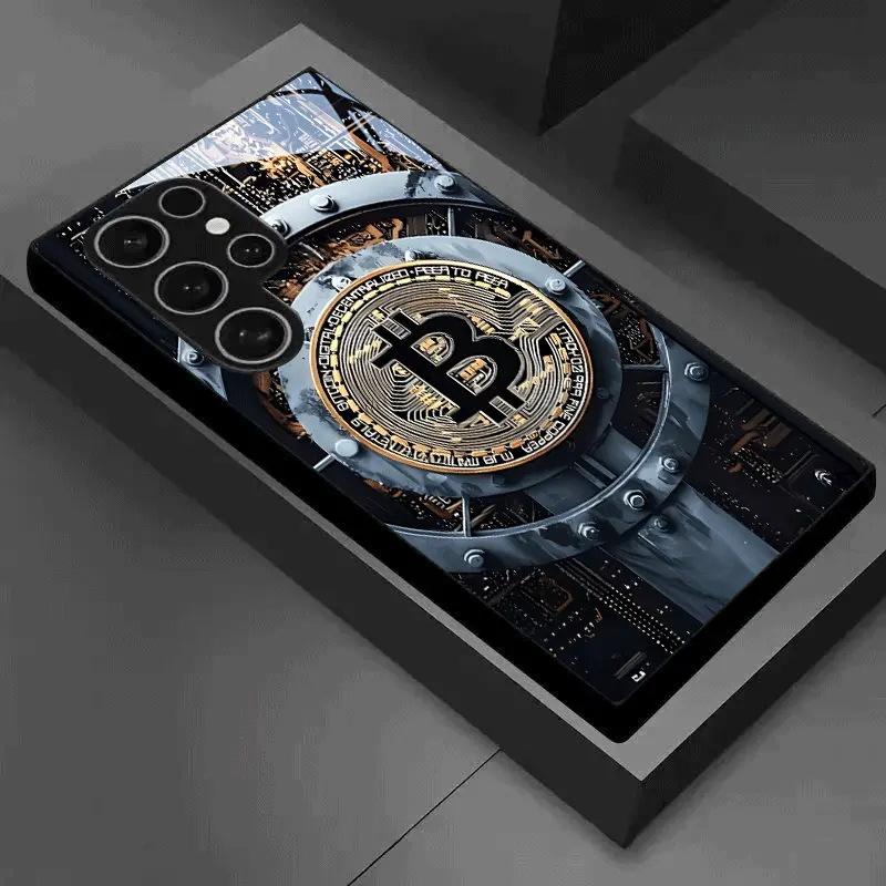 Bitcoin patterned glass phone case suitable for Samsung Galaxy S26 S25 S24 S23 S22 S20 FE/Ultra/Plus anti drop back cover Galaxy S23 FE
Bitcoin patterned glass phone case suitable for Samsung Galaxy S26 S25 S24 S23 S22 S20 FE/Ultra/Plus anti drop back cover Galaxy S23 FE