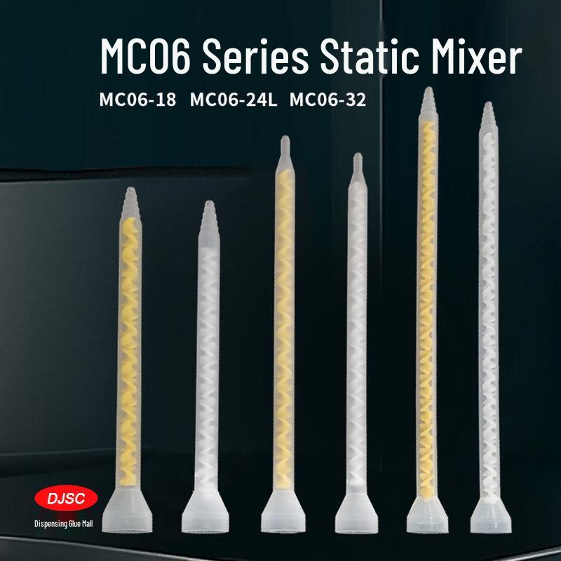 MS06/18/24/32 Static Mixing Tube with Round Mouth Nozzle MC06-24L Yellow Core
MS06/18/24/32 Static Mixing Tube with Round Mouth Nozzle MC06-24L Yellow Core