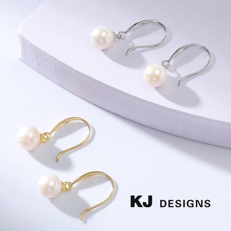 Kenjie Sterling Silver Freshwater Pearl Ear Hooks: Elegant Japanese & Korean Style Earrings for Women
Kenjie Sterling Silver Freshwater Pearl Ear Hooks: Elegant Japanese & Korean Style Earrings for Women