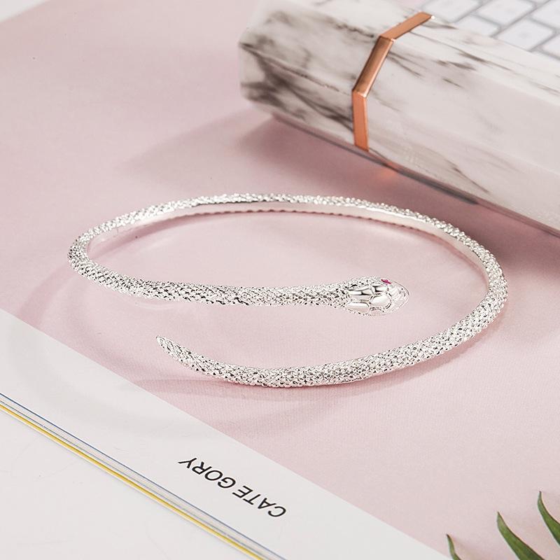 Red-Eyed Spirit Snake Adjustable Silver Bracelet - 2023 High-Quality, Versatile Design
Red-Eyed Spirit Snake Adjustable Silver Bracelet - 2023 High-Quality, Versatile Design