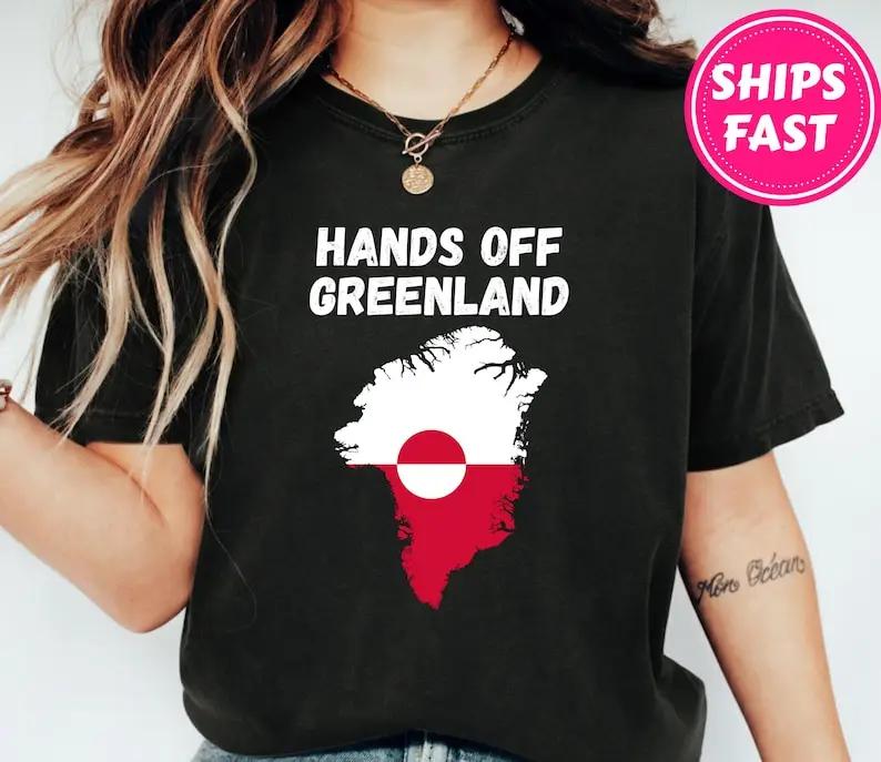 Hands Off Greenland is not for sale Shirt Greenland Is Ours TShirt Greenlandic Flag Shirt 4XL
Hands Off Greenland is not for sale Shirt Greenland Is Ours TShirt Greenlandic Flag Shirt 4XL