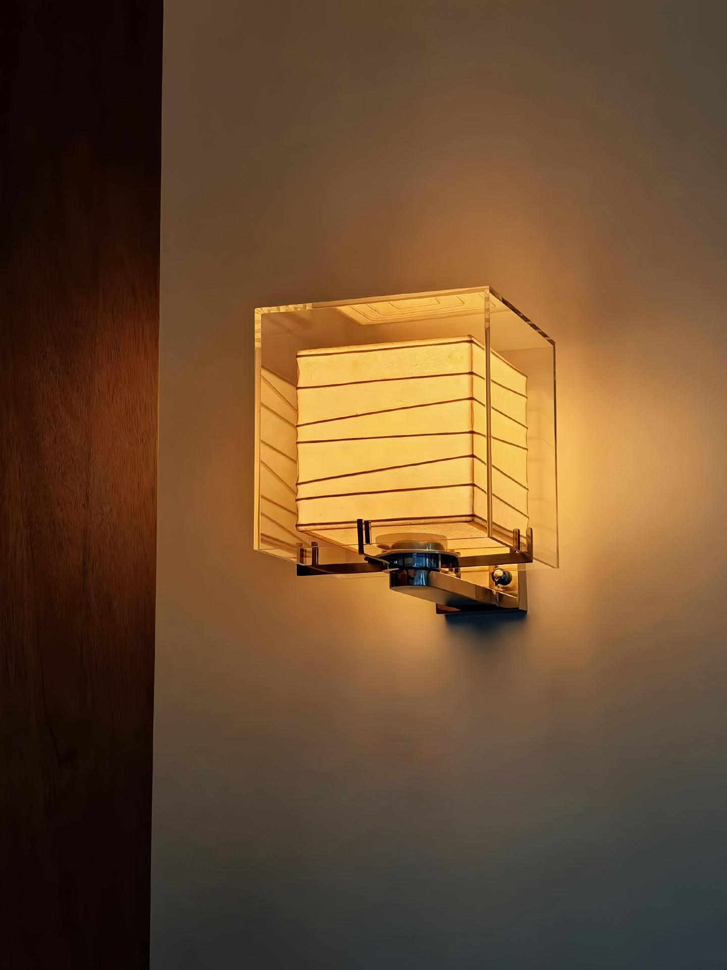 Японский настенный светильник из квадратного стекла середины века Eye-Protection Flicker-Free Three-Color Light
Японский настенный светильник из квадратного стекла середины века Eye-Protection Flicker-Free Three-Color Light