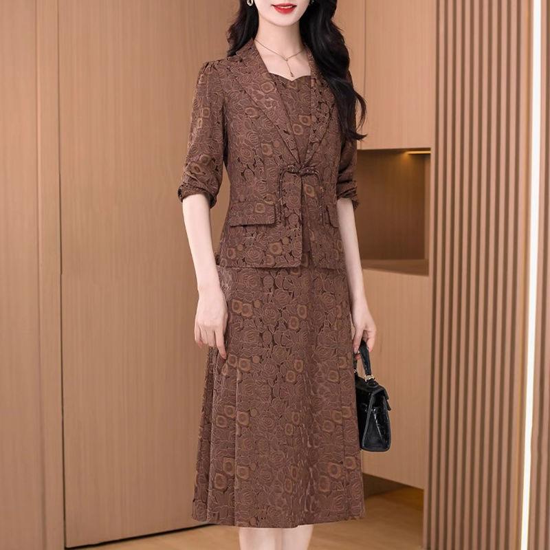 Early Spring 2025 Rich Lady Two-Piece Luxury Fashion Skirt Set for Women XL (115-130 lbs)
Early Spring 2025 Rich Lady Two-Piece Luxury Fashion Skirt Set for Women XL (115-130 lbs)