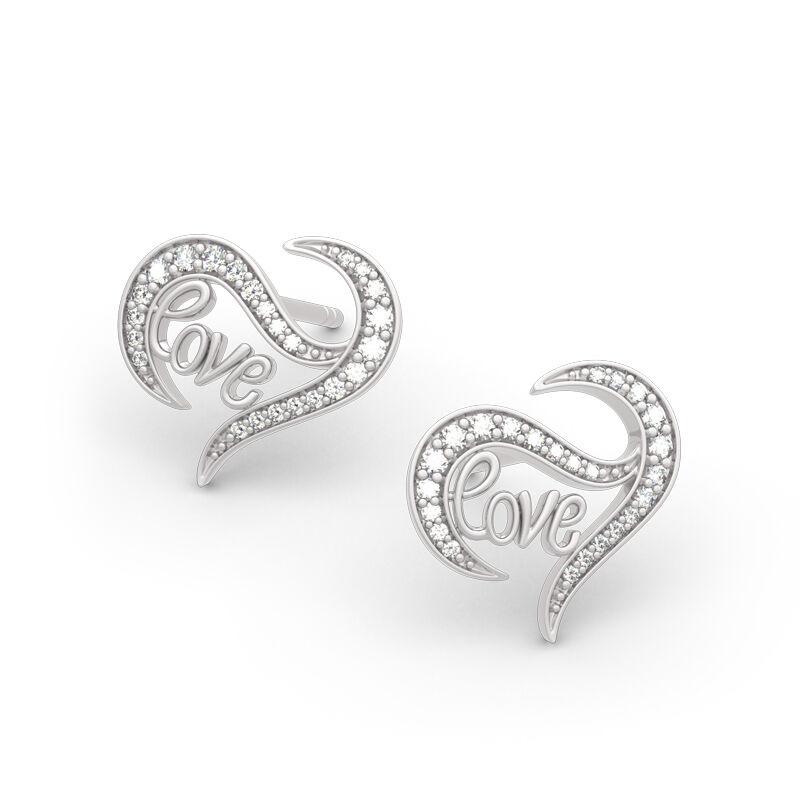 Korean Version Fairy Style Irregular Love High-end Earrings Love Romantic Confession Valentine s Day Micro Inlaid Zircon Zircon
Korean Version Fairy Style Irregular Love High-end Earrings Love Romantic Confession Valentine s Day Micro Inlaid Zircon Zircon
