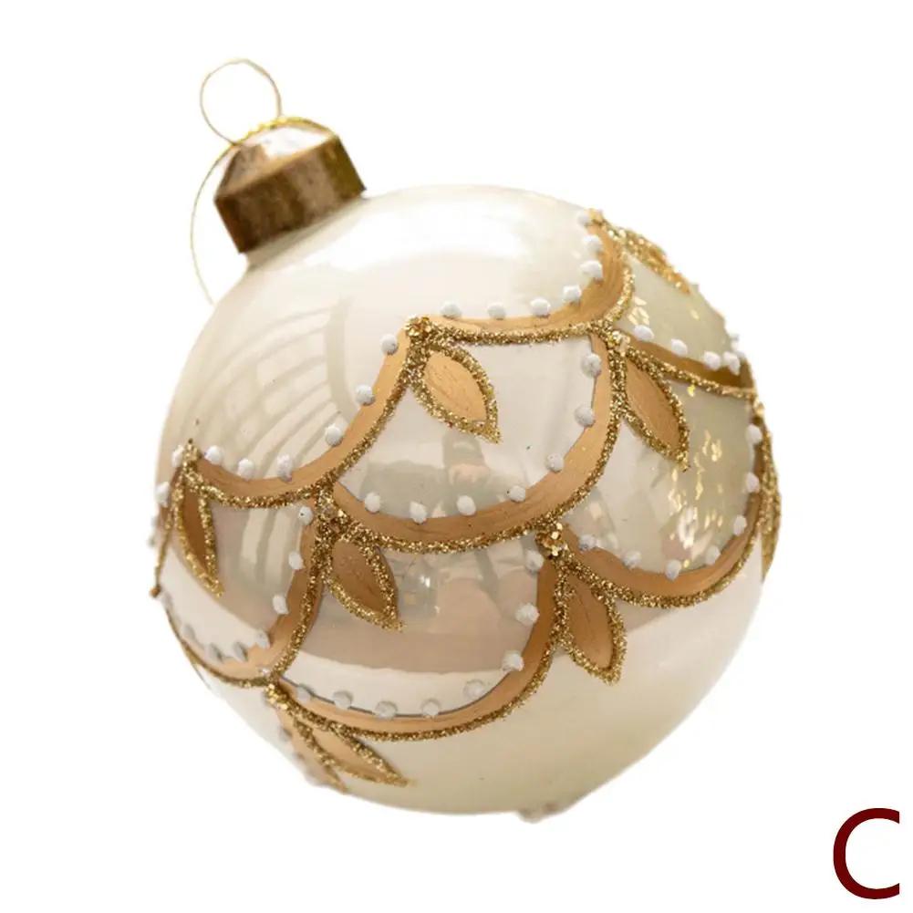 1pc Multicolor Christmas Glass Ball Ornaments Christmas Glass Decorations Tool Balls Accessories High Of Sales Trees X1T8
1pc Multicolor Christmas Glass Ball Ornaments Christmas Glass Decorations Tool Balls Accessories High Of Sales Trees X1T8