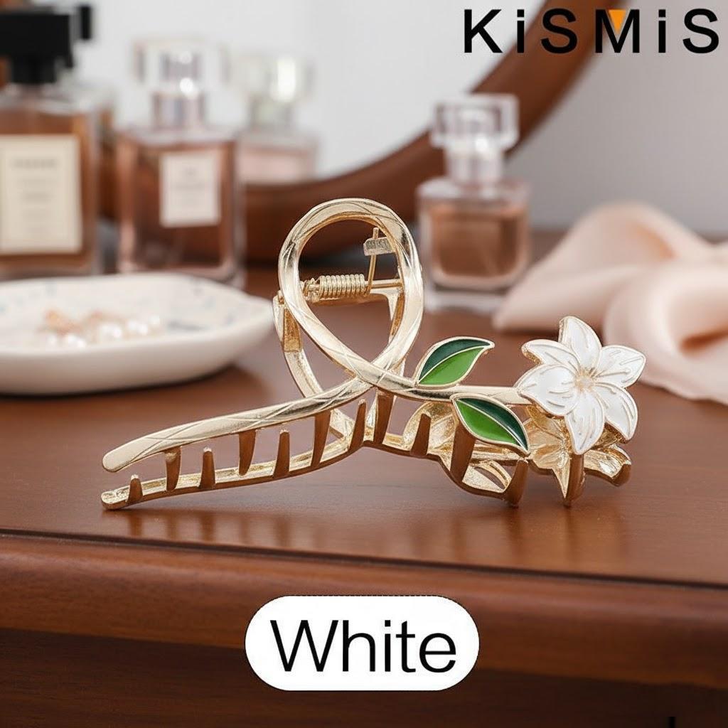Large Metal Flower Hair Claw Clip Strong Hold Fashion Hair Accessories for Women Girls Boho Headdress Barrette белый
Large Metal Flower Hair Claw Clip Strong Hold Fashion Hair Accessories for Women Girls Boho Headdress Barrette белый