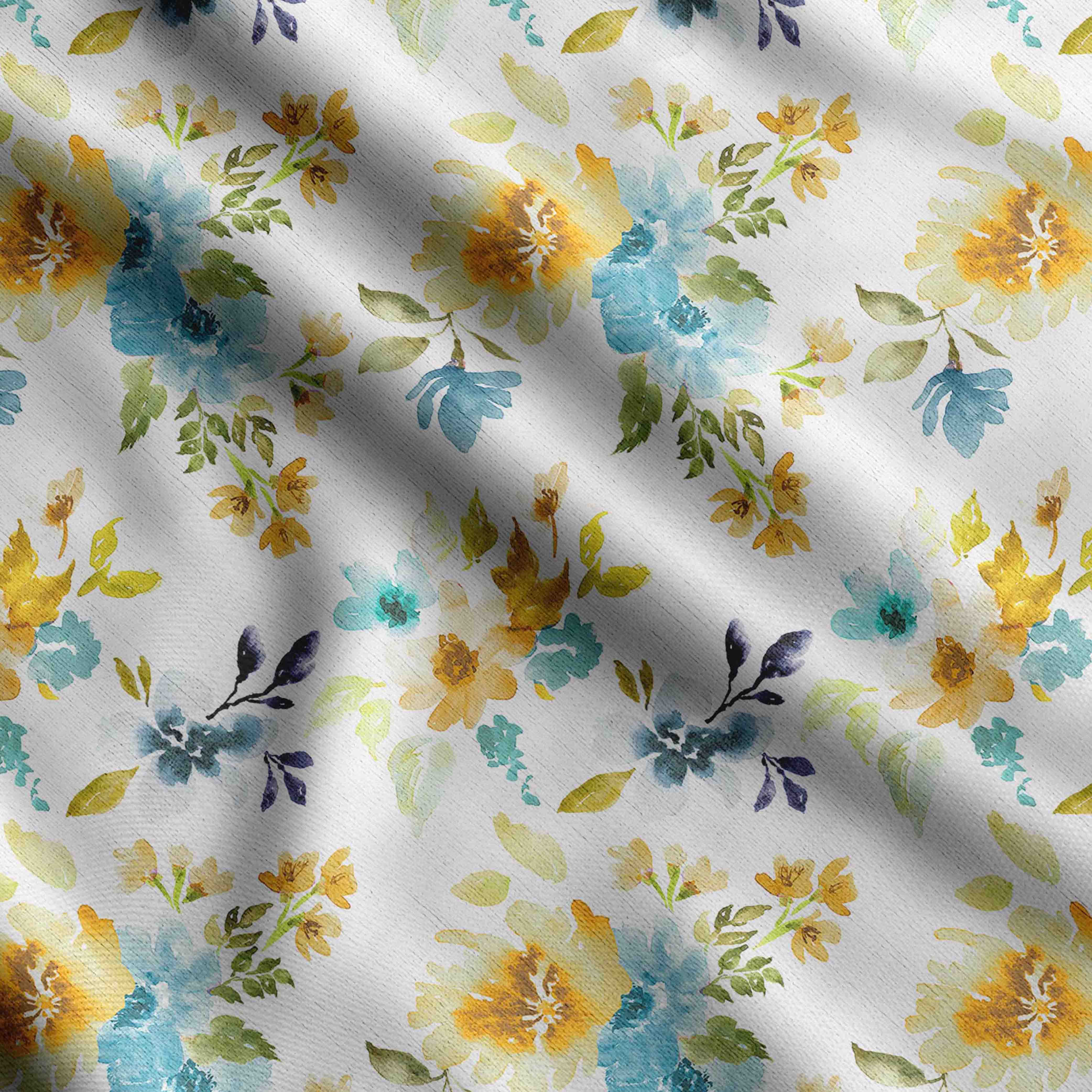 Soimoi Watercolor Floral Print, Cotton Cambric, Quilting Fabric Prod by The Yard шириною 42 дюйми, Medium Weight Cotton Fabric, швейні приналежності, 42 Inch Wide - Cotton Cambric білий
Soimoi Watercolor Floral Print, Cotton Cambric, Quilting Fabric Prod by The Yard шириною 42 дюйми, Medium Weight Cotton Fabric, швейні приналежності, 42 Inch Wide - Cotton Cambric білий