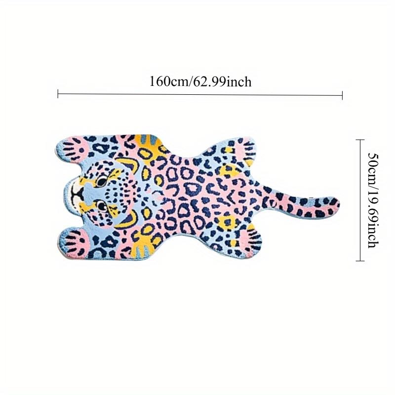Cartoon Pink and Blue Leopard Print Carpet - Comfortable Bedroom Side Rug, Living Room Floor Mat, Home Decoration 40x120cm 16x47inch
Cartoon Pink and Blue Leopard Print Carpet - Comfortable Bedroom Side Rug, Living Room Floor Mat, Home Decoration 40x120cm 16x47inch