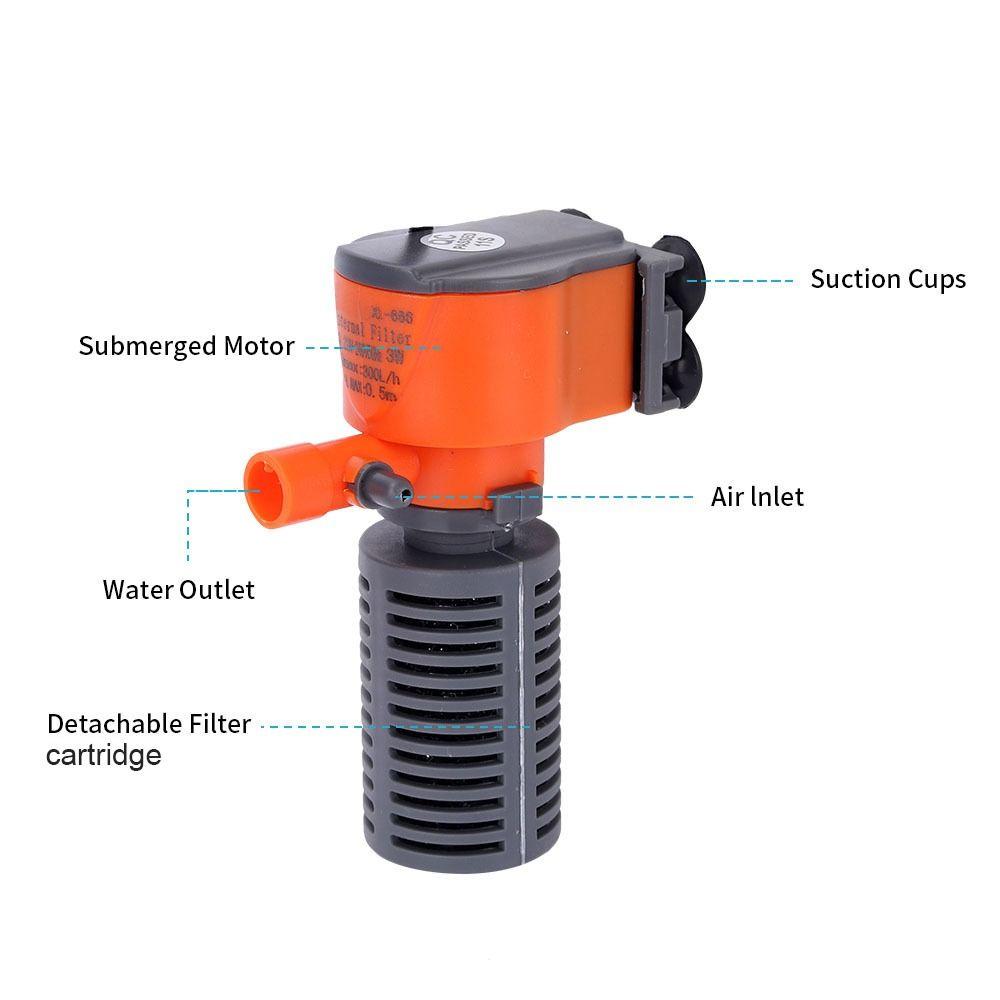 1Pcs Mini Fish Tank Filter 3-in-1 Aquarium Submersible Oxygen Air Pump 3W/5W AC220-240V Water Pump for Small Aquarium Fish Tank
1Pcs Mini Fish Tank Filter 3-in-1 Aquarium Submersible Oxygen Air Pump 3W/5W AC220-240V Water Pump for Small Aquarium Fish Tank
