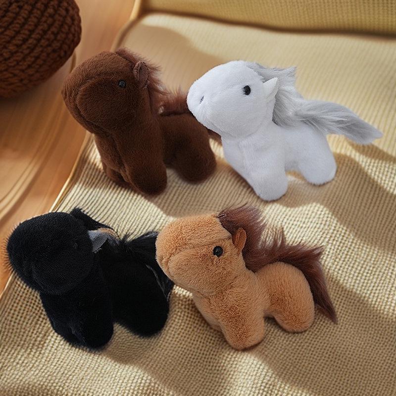 Year of the Horse Cute Zodiac Pony Plush Pendant Doll Backpack Charm 12 cm simulation horse
Year of the Horse Cute Zodiac Pony Plush Pendant Doll Backpack Charm 12 cm simulation horse