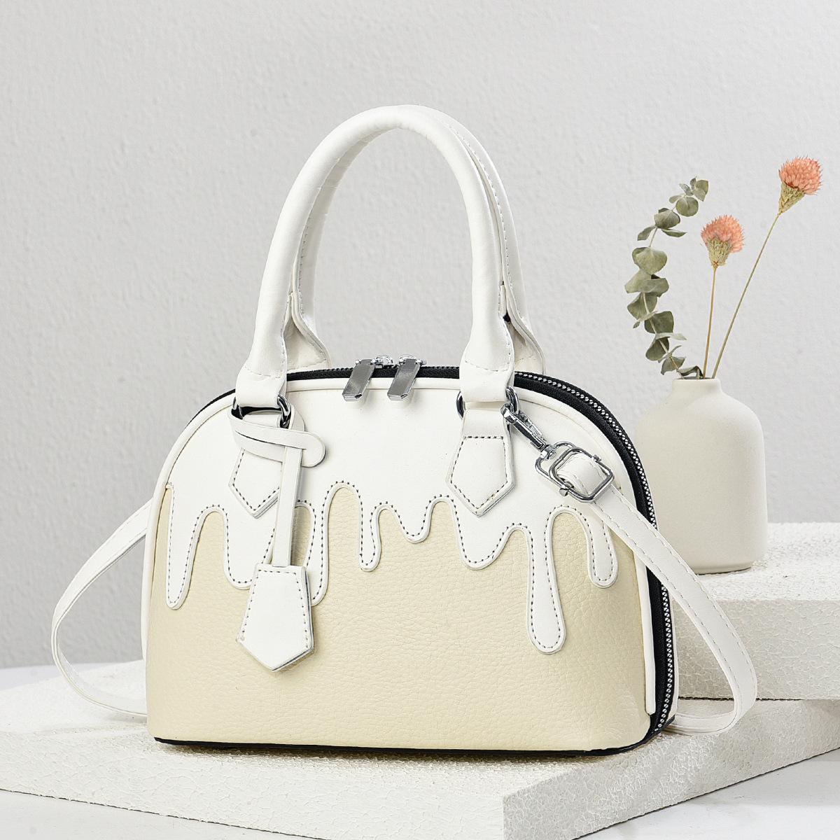 Latest Macaron Fashion Handbag Cream Mosaic Lychee Grain Shoulder Bag Top Style Level Large Capacity Women s Bag .
Latest Macaron Fashion Handbag Cream Mosaic Lychee Grain Shoulder Bag Top Style Level Large Capacity Women s Bag .