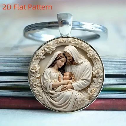 Pendant Our Lady of Time Flower Blessings for Men and Women Small Gift Pendant Necklace 50CM
Pendant Our Lady of Time Flower Blessings for Men and Women Small Gift Pendant Necklace 50CM