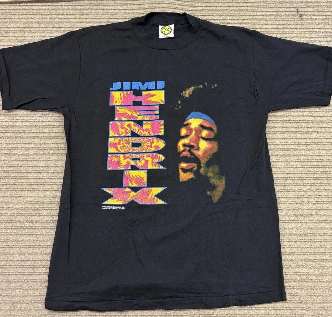 Vintage Jimi Hendrix Shirt Mens Large Black 90s Band T-Shirt Tee Made USA 2XL
Vintage Jimi Hendrix Shirt Mens Large Black 90s Band T-Shirt Tee Made USA 2XL