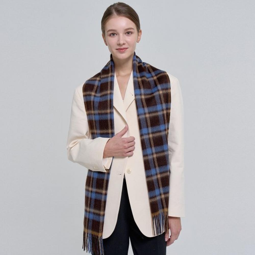 Dal Cashmere Premium Check Scarf Blue Brown Single option
Dal Cashmere Premium Check Scarf Blue Brown Single option