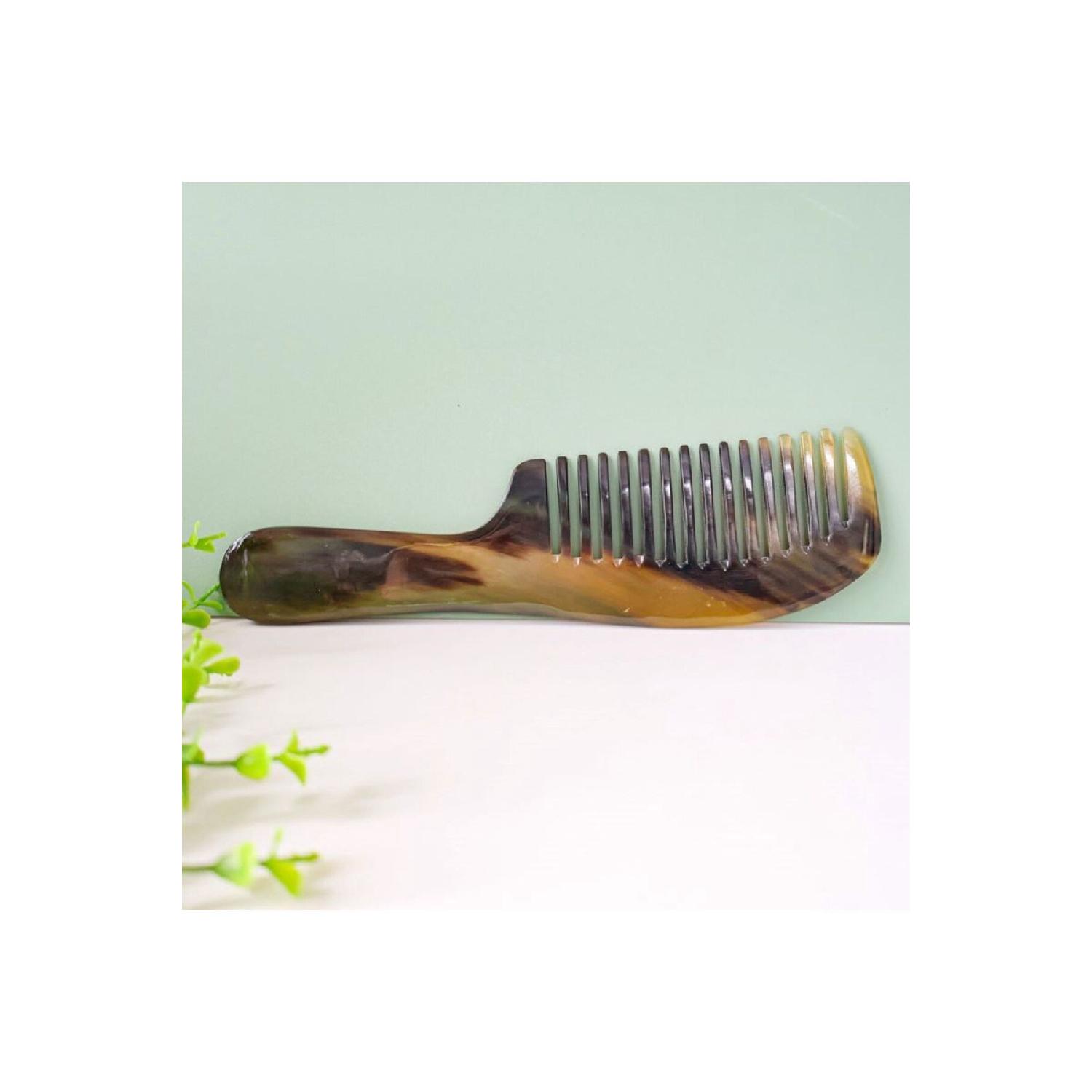 Handmade Wide Tooth Intermittent Bone Comb 19 Cm Kt-132 
Handmade Wide Tooth Intermittent Bone Comb 19 Cm Kt-132