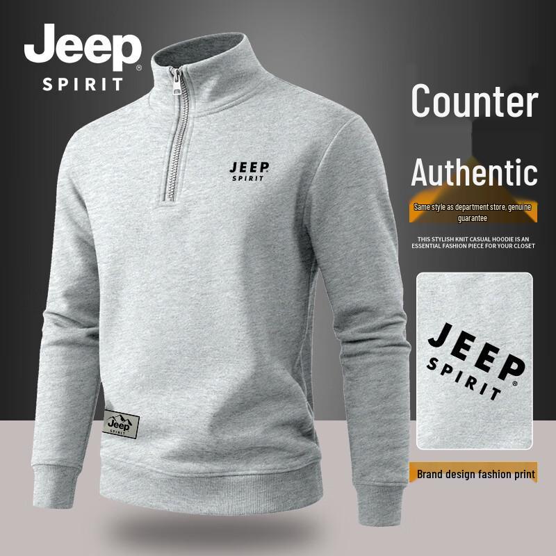 Мужской свитшот JEEP SPIRIT на молнии до середины, со стойкой M
Мужской свитшот JEEP SPIRIT на молнии до середины, со стойкой M
