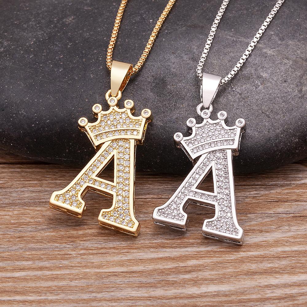 Nidin New Luxury A-Z 26 Initials Name Necklace Letters Pendant Alphabets Fashion Crown Choker Jewelry Fine Birthday Party Gift A золотой
Nidin New Luxury A-Z 26 Initials Name Necklace Letters Pendant Alphabets Fashion Crown Choker Jewelry Fine Birthday Party Gift A золотой