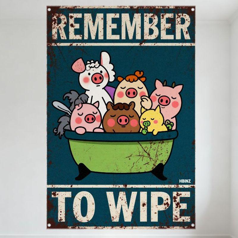 Вінтажна сільська синя основа Не забудь витерти Милі мультяшні поросята у ванні Металева жестяна табличка, Декор для домашнього бару, клубу, Heinz Bra 20x30cm(7.8x11.8inch)
Вінтажна сільська синя основа Не забудь витерти Милі мультяшні поросята у ванні Металева жестяна табличка, Декор для домашнього бару, клубу, Heinz Bra 20x30cm(7.8x11.8inch)