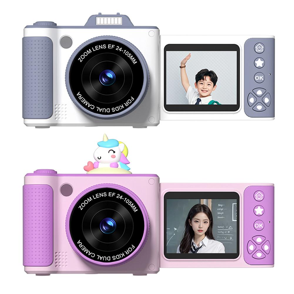 Compact Digital Photography Camera 8X Zoom Vlog Video Recorder 180° Flip 2.4 Inch Screen Video Camcorder for Girls Boys фіолетовий
Compact Digital Photography Camera 8X Zoom Vlog Video Recorder 180° Flip 2.4 Inch Screen Video Camcorder for Girls Boys фіолетовий