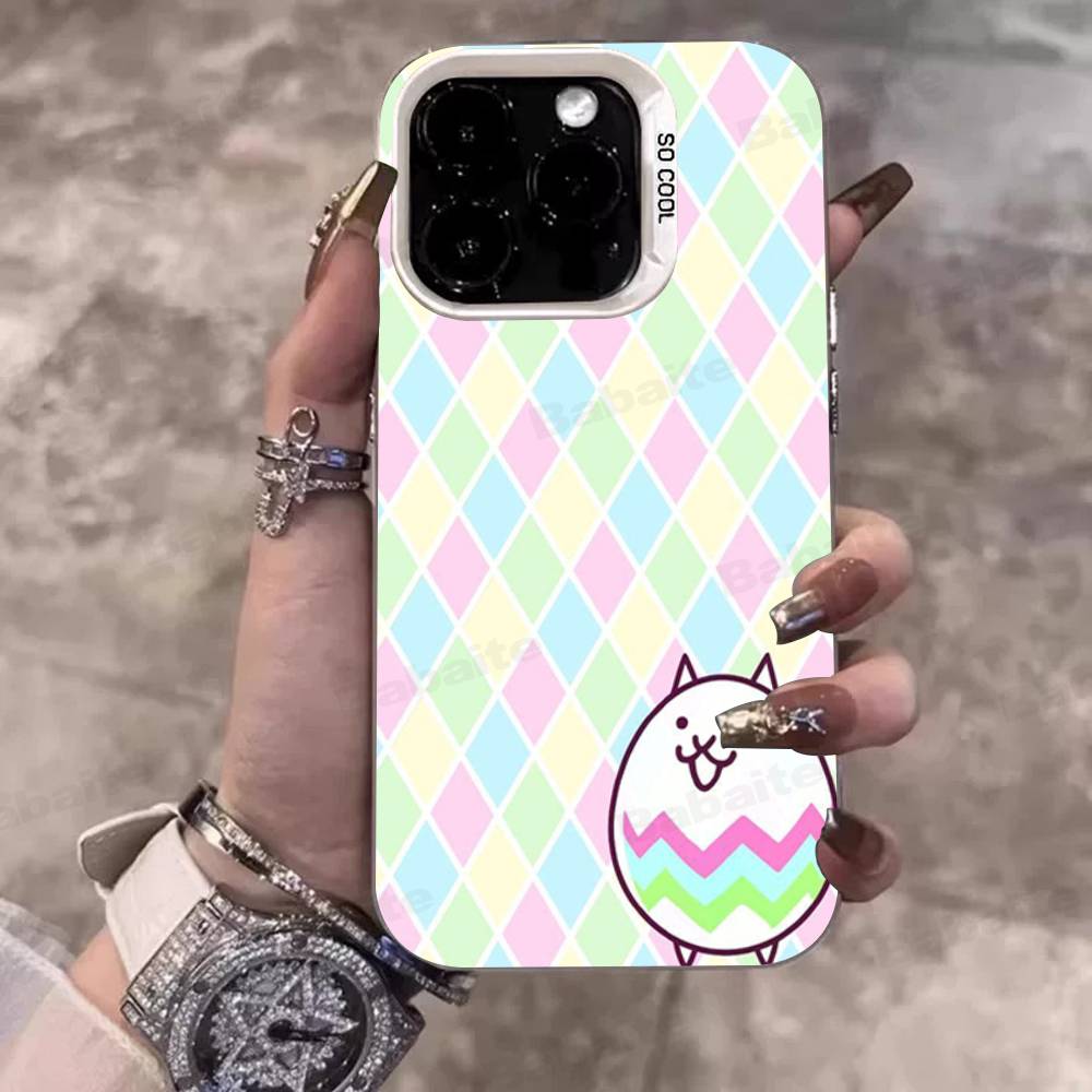 B-Battle Cats Anime Game Phone Case For IPhone 16 15 14 13 12 11 17 Pro MAX Plus Pro Matte Shockproof Cover iPhone 15 plus
B-Battle Cats Anime Game Phone Case For IPhone 16 15 14 13 12 11 17 Pro MAX Plus Pro Matte Shockproof Cover iPhone 15 plus