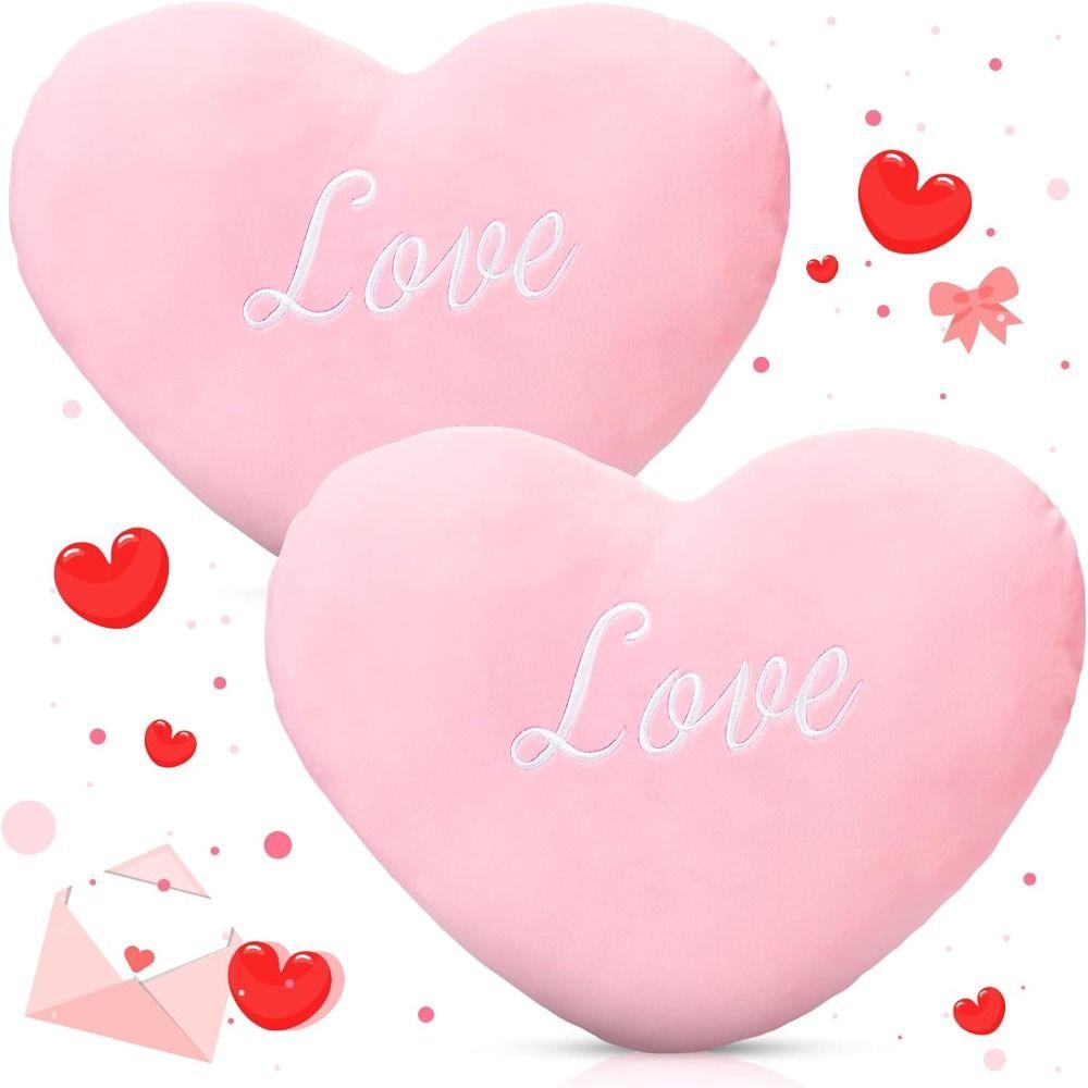 Heart Shape Soft Pillow Valentines Day Stuffed Pillow New Heart Plush Pillow 15cm червоний
Heart Shape Soft Pillow Valentines Day Stuffed Pillow New Heart Plush Pillow 15cm червоний
