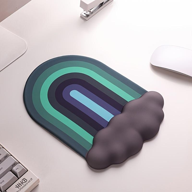 1pc Rainbow Soft Plastic Mouse Pad, Non-Slip Base and Memory Sponge Keyboard Holder - Soft for office comfort, office supplies, memory sponge comfort
1pc Rainbow Soft Plastic Mouse Pad, Non-Slip Base and Memory Sponge Keyboard Holder - Soft for office comfort, office supplies, memory sponge comfort