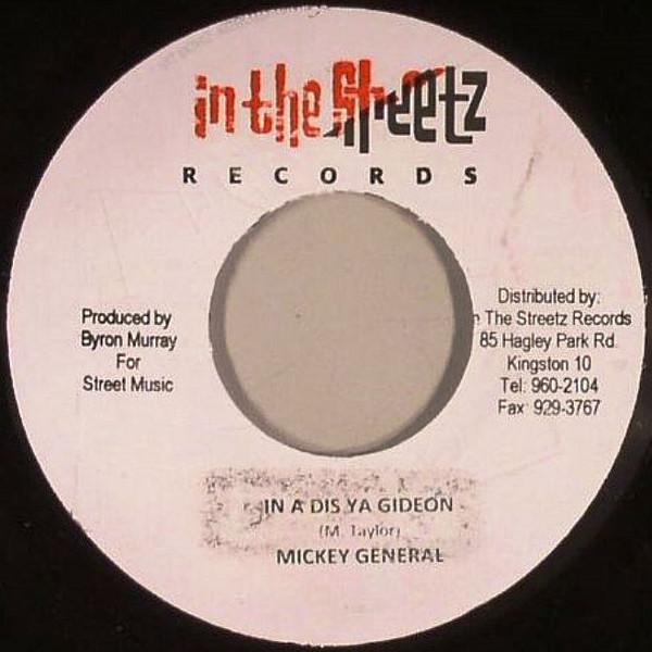7inch Record MIKEY GENERAL - In A Dis Ya Gideon NONE In The Streetz 2009 Jamaica Reggae, Ska & Dub Used
7inch Record MIKEY GENERAL - In A Dis Ya Gideon NONE In The Streetz 2009 Jamaica Reggae, Ska & Dub Used
