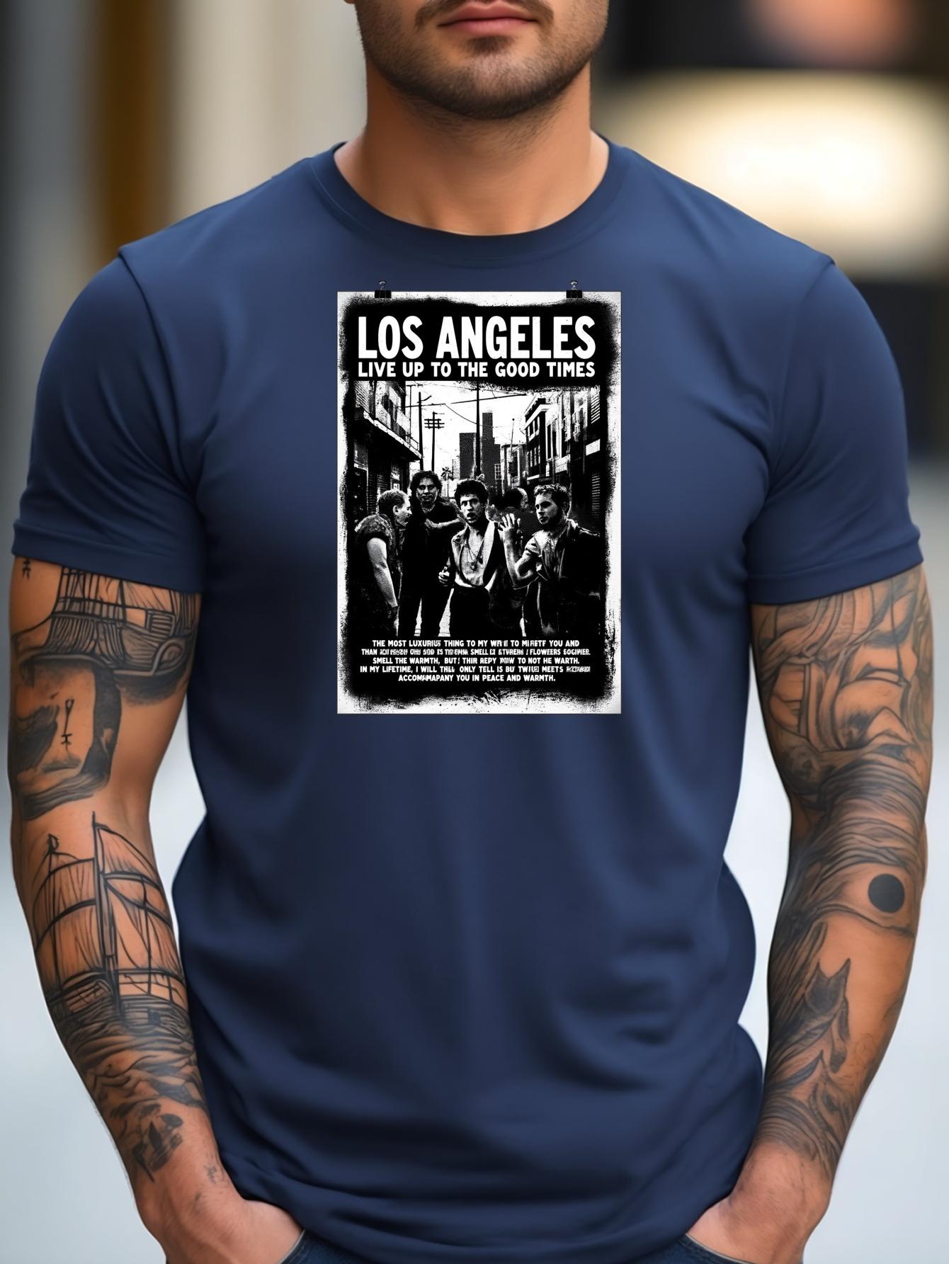 Live Up to the Good Times Los Angeles Graphic T-shirt - Black Cotton Blend XXL
Live Up to the Good Times Los Angeles Graphic T-shirt - Black Cotton Blend XXL