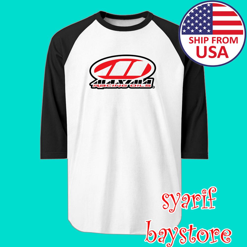 Maxima Racing Oils Men#039;s Raglan White Black Size S to 2XL Unisex T-Shirt L
Maxima Racing Oils Men#039;s Raglan White Black Size S to 2XL Unisex T-Shirt L
