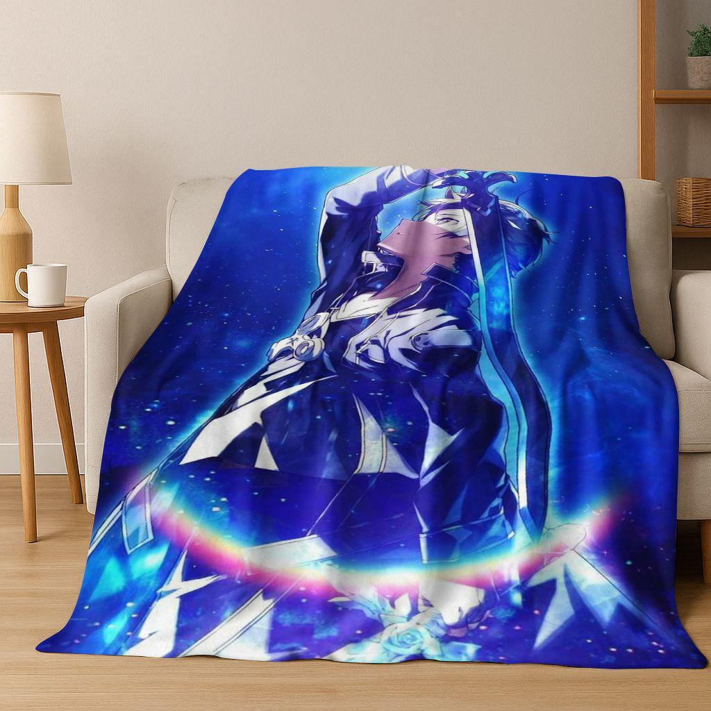 Anime SAO Sword Art Online Cartoon 3D Flannel Blanket,Cozy Soft Throw Blanket for Home Bedroom Bed Sofa Picnic Cover Gift Kids 75x90cm
Anime SAO Sword Art Online Cartoon 3D Flannel Blanket,Cozy Soft Throw Blanket for Home Bedroom Bed Sofa Picnic Cover Gift Kids 75x90cm