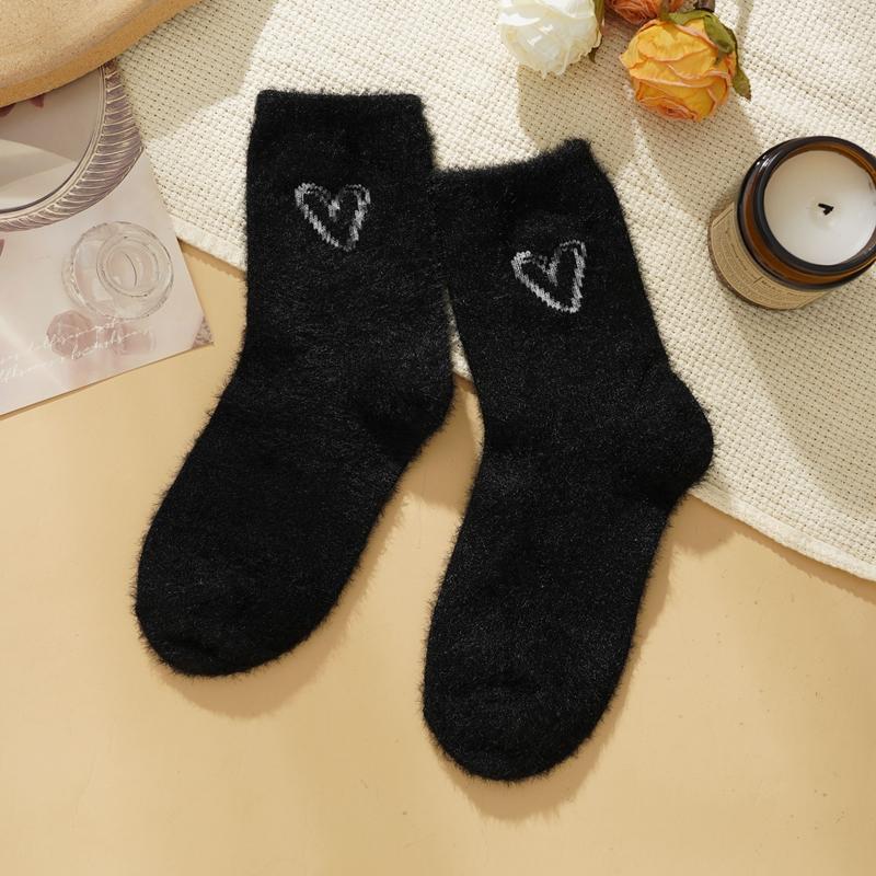 Женские толстые однотонные носки Носки средней длины из норки Носки для дома на осень и зиму Носки-тапочки one size чёрный
Женские толстые однотонные носки Носки средней длины из норки Носки для дома на осень и зиму Носки-тапочки one size чёрный