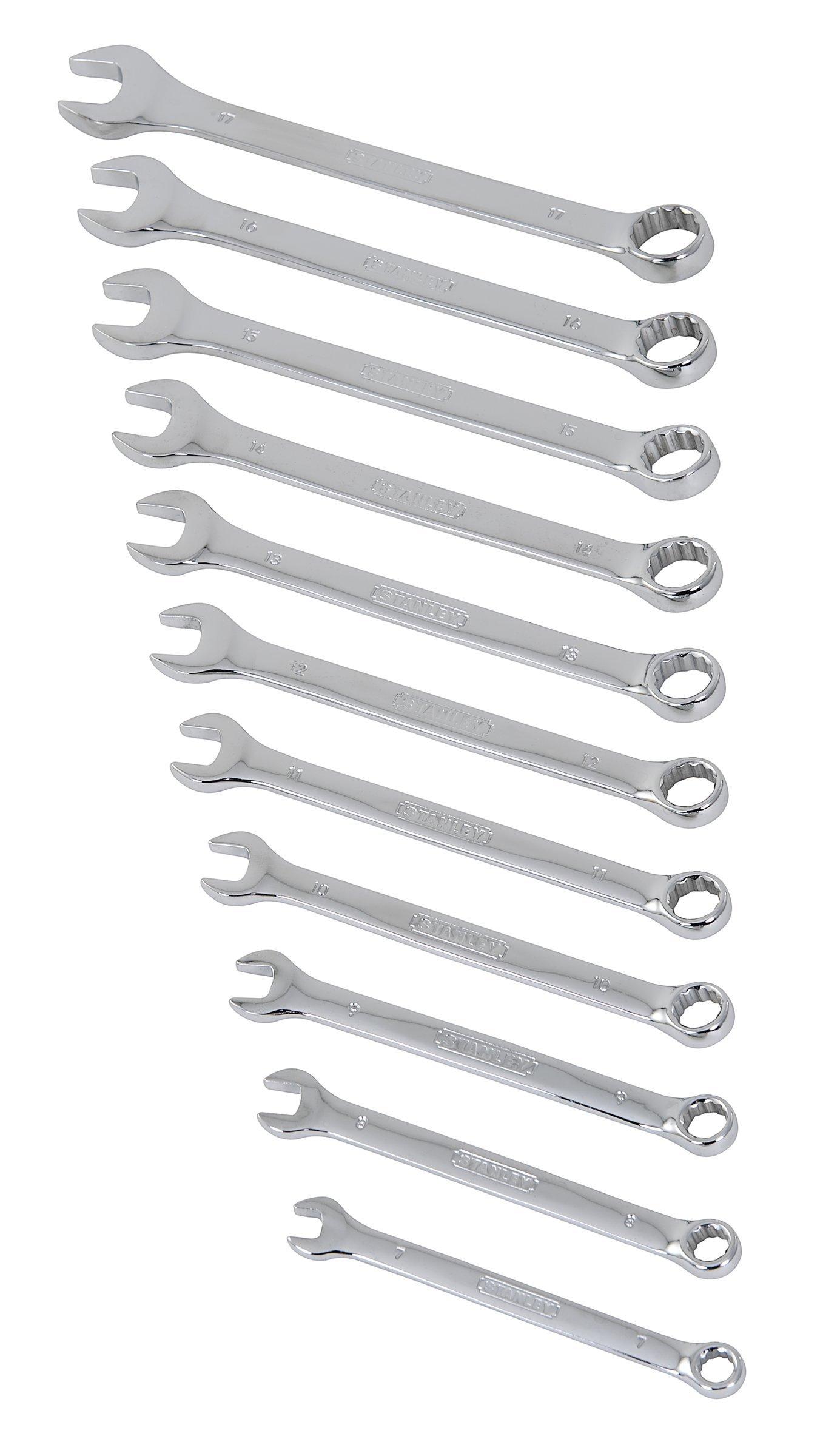 Stanley 11-Piece Wrench Set, Metric, 94-386W
Stanley 11-Piece Wrench Set, Metric, 94-386W