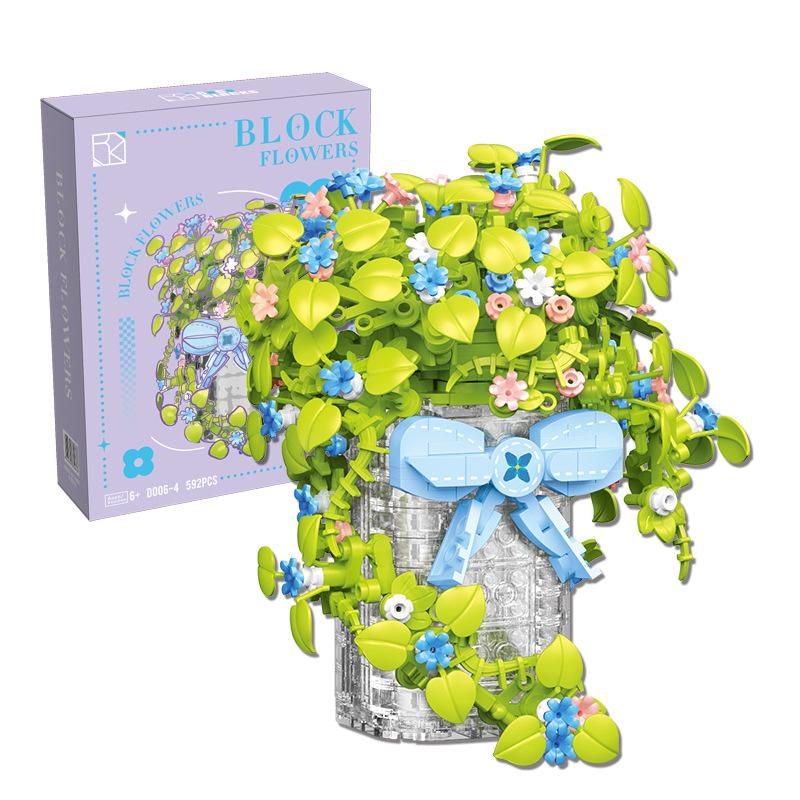 Creative Flower Bouquet Building Set Flowers Basket Bonsai Plants with Light Botanical Collection Wall Decor Building Toy Gift
Creative Flower Bouquet Building Set Flowers Basket Bonsai Plants with Light Botanical Collection Wall Decor Building Toy Gift