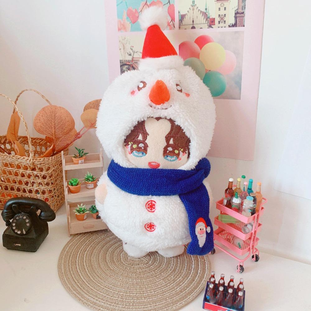 Christmas Snowman Stuffed Doll Clothes Suit Replacement Plush Toys Clothes 20cm Cotton Doll style 2
Christmas Snowman Stuffed Doll Clothes Suit Replacement Plush Toys Clothes 20cm Cotton Doll style 2