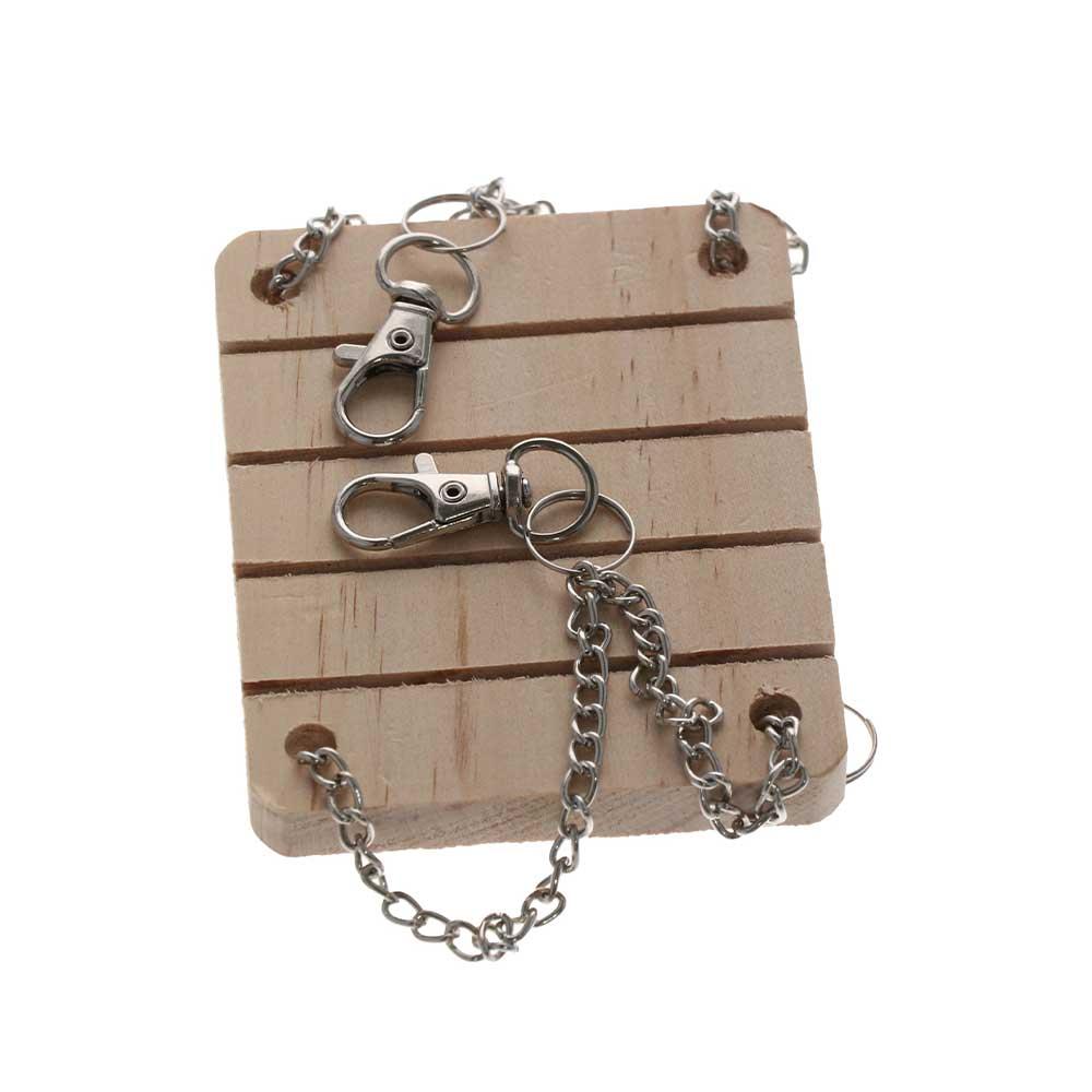 Pigs with Adjustable Chain Wooden Small Animals Swing Bed Cage Accessories Hamster Hammock Rest Pad природний
Pigs with Adjustable Chain Wooden Small Animals Swing Bed Cage Accessories Hamster Hammock Rest Pad природний