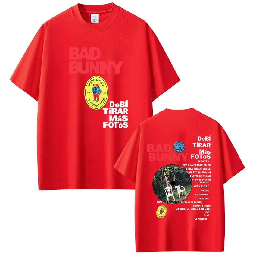 ZX Rapper Bad Bunny Album Tshirt Debi Tirar Mas Fotos DTMF 2026 T Shirts Men Women Clothing Fashion Hip Hop Tshirts Streetwear S
ZX Rapper Bad Bunny Album Tshirt Debi Tirar Mas Fotos DTMF 2026 T Shirts Men Women Clothing Fashion Hip Hop Tshirts Streetwear S