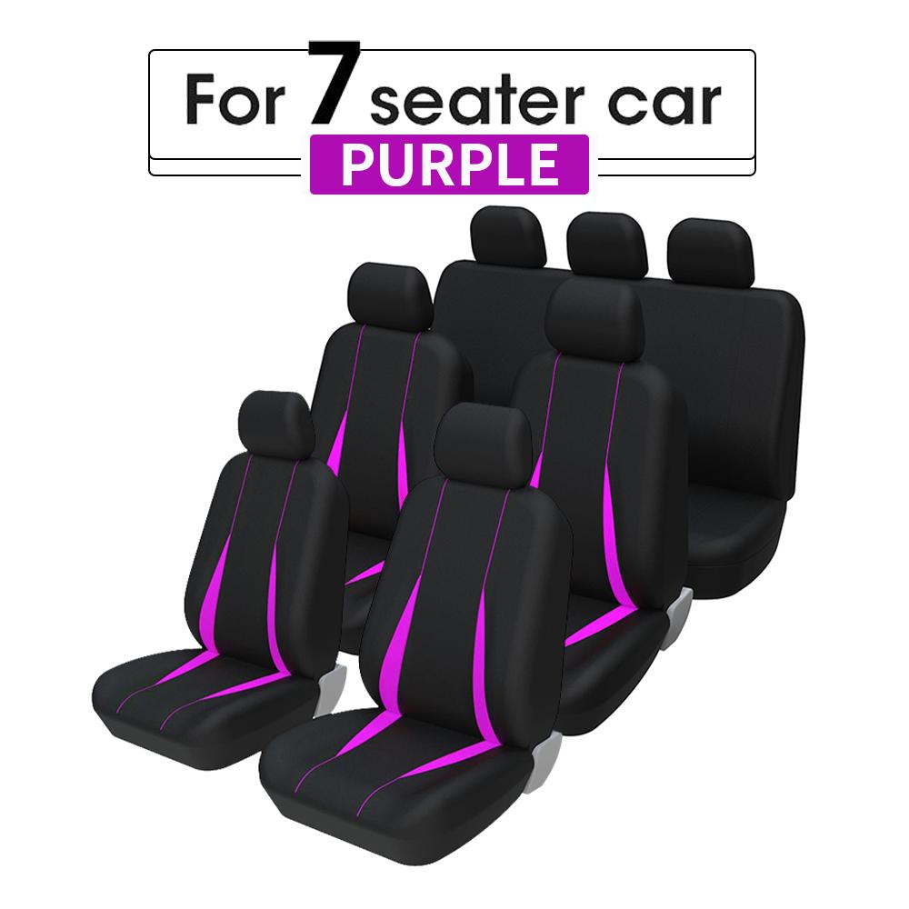 Полный комплект чехлов на автомобильные сиденья. Универсальный тип. Может использоваться для 7-местного автокресла. Чехол на переднее сиденье + чехол на заднее сиденье. чёрный/фиолетовый
Полный комплект чехлов на автомобильные сиденья. Универсальный тип. Может использоваться для 7-местного автокресла. Чехол на переднее сиденье + чехол на заднее сиденье. чёрный/фиолетовый