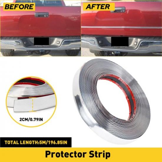 3/4 Chrome Trim Molding Strip Car Window Door Bumper Side Trime Protector 16FT
3/4 Chrome Trim Molding Strip Car Window Door Bumper Side Trime Protector 16FT