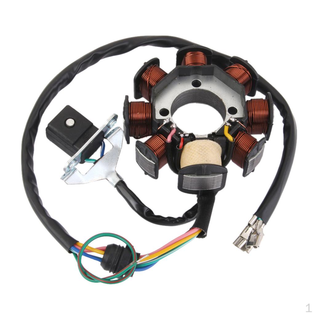 MAGNETO STATOR Scooter 5 Wire 8 Coil for 125cc 150cc
MAGNETO STATOR Scooter 5 Wire 8 Coil for 125cc 150cc