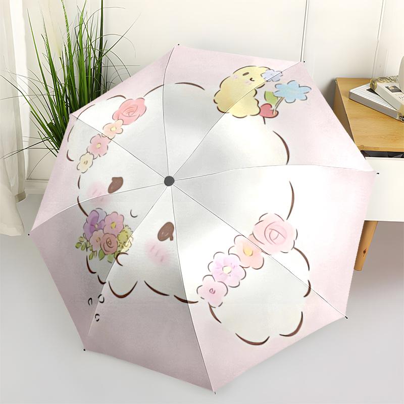 1pc Floral Cloud Umbrella - Automatic Opening & Closing, Foldable Design, Iron Frame, Outdoor Use, Festival Gift, Suitable for Fans, Travel, Daily Use
1pc Floral Cloud Umbrella - Automatic Opening & Closing, Foldable Design, Iron Frame, Outdoor Use, Festival Gift, Suitable for Fans, Travel, Daily Use