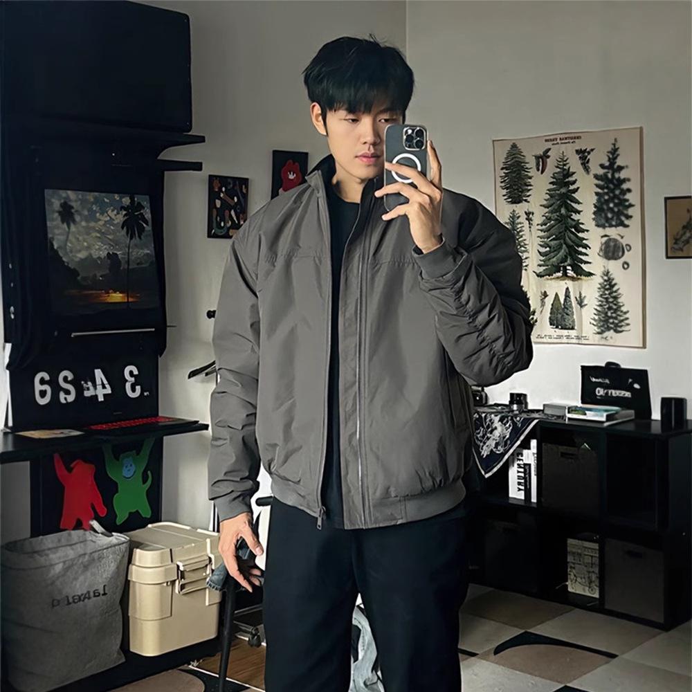 Men s GTAL Retro Wolf Grey Stand-Up Collar Jacket - Trendy American Style for Spring & Autumn L
Men s GTAL Retro Wolf Grey Stand-Up Collar Jacket - Trendy American Style for Spring & Autumn L