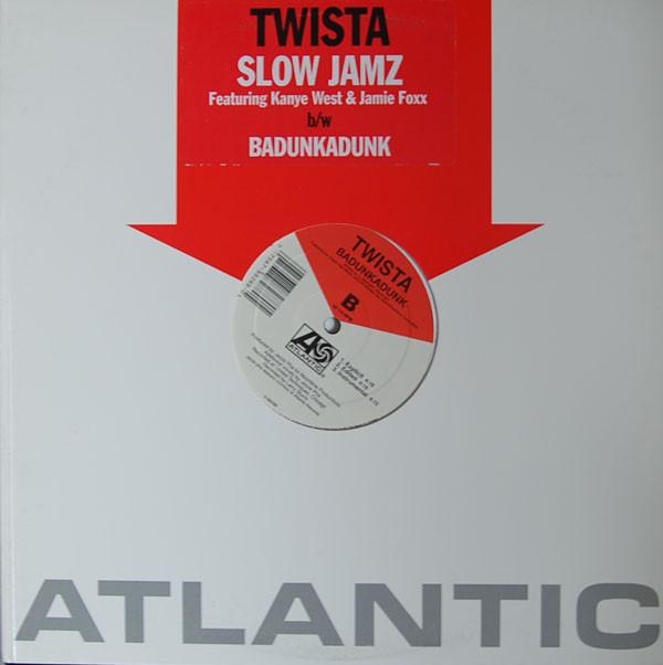 12inch Record TWISTA, KANYE WEST & JAMIE FOXX - Slow Jamz / Badunkadunk 088288 Atlantic 2003 US Rap & Hip-Hop/R&B Used
12inch Record TWISTA, KANYE WEST & JAMIE FOXX - Slow Jamz / Badunkadunk 088288 Atlantic 2003 US Rap & Hip-Hop/R&B Used