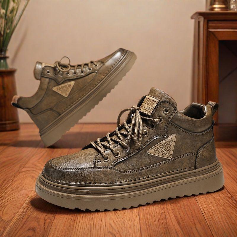 Высокие ботинки Мартин мужские 2025 осень новая модная универсальная платформа повседневная кожаная обувь рабочая обувь модная обувь мужская 39
Высокие ботинки Мартин мужские 2025 осень новая модная универсальная платформа повседневная кожаная обувь рабочая обувь модная обувь мужская 39